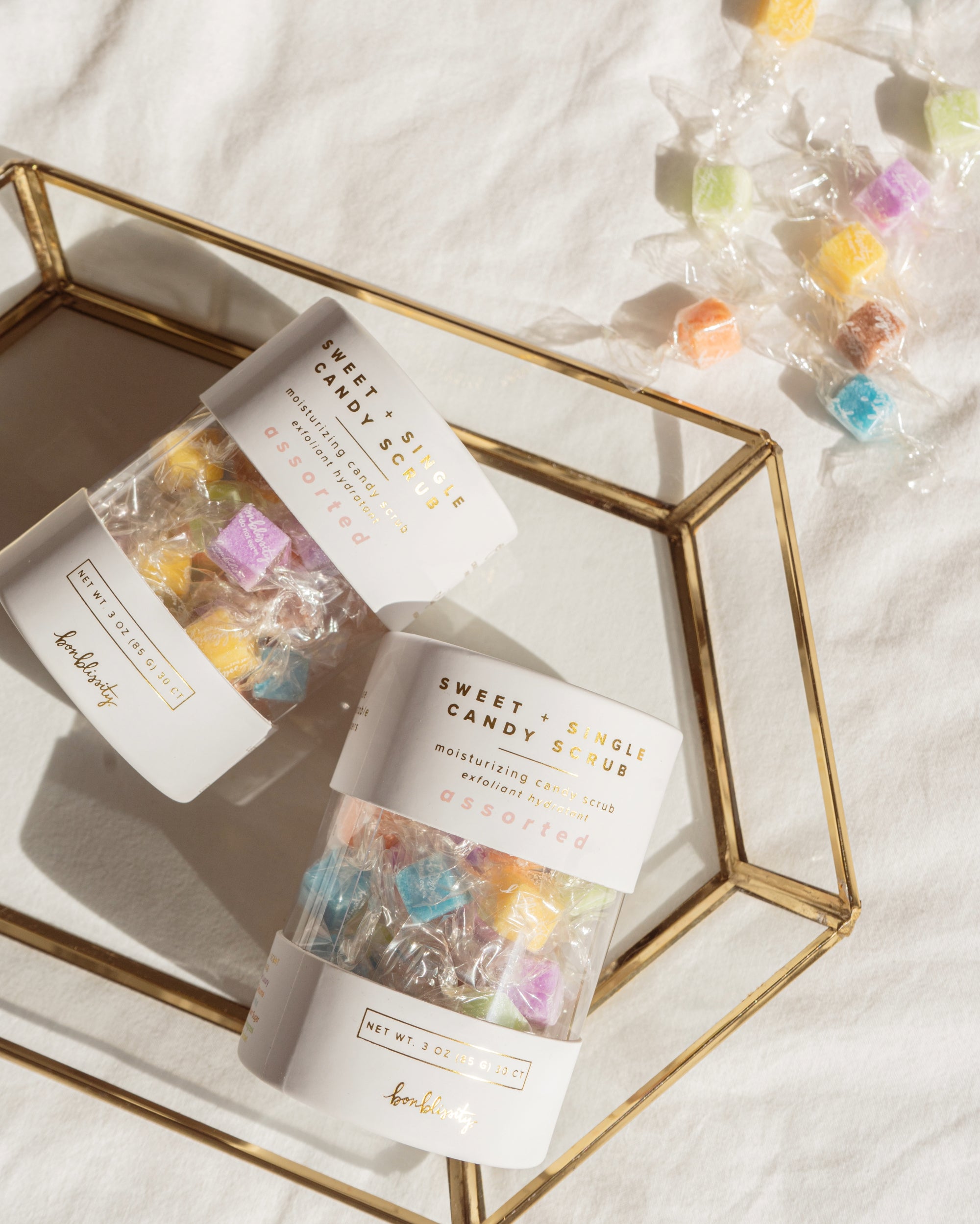 Assorted Sugar Cube Candy Scrub (30 pcs)