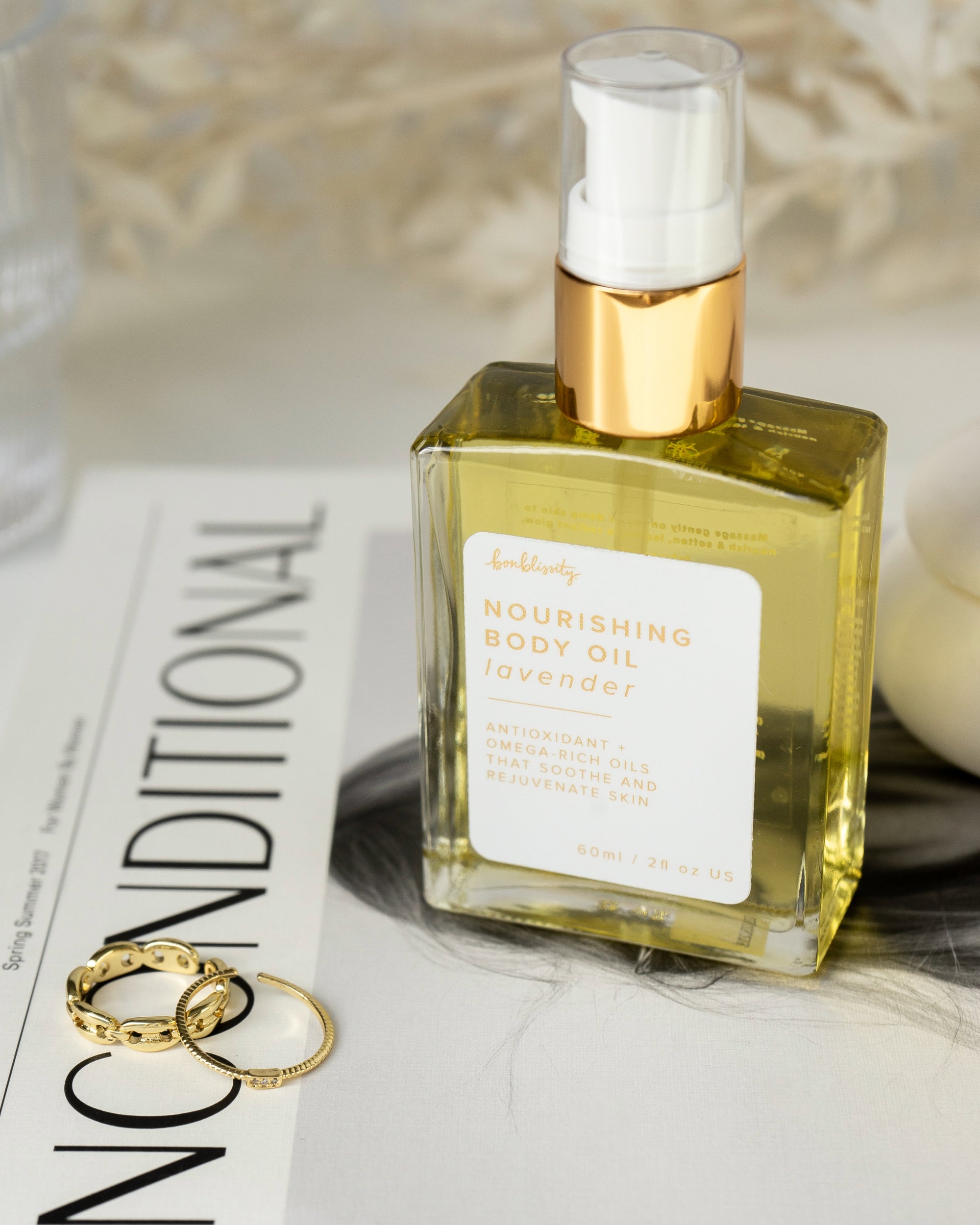 Nourishing Dry Body Oil - Lavender