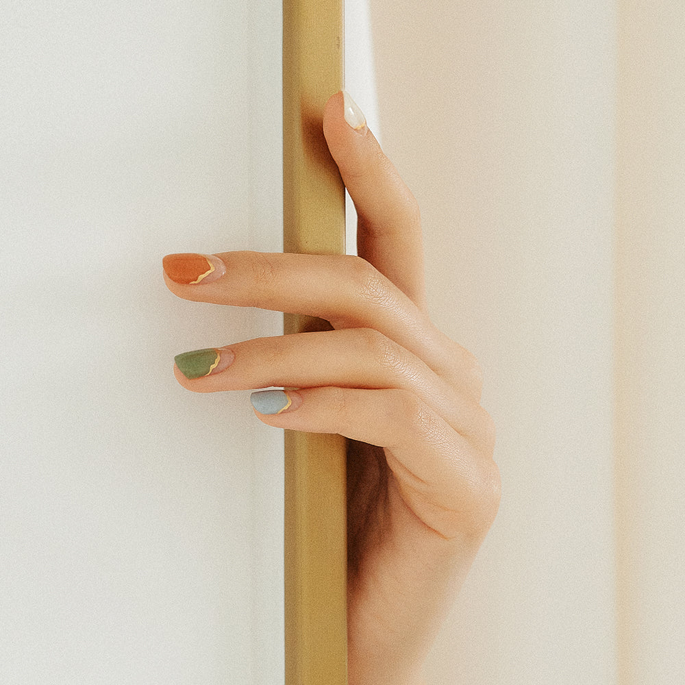ÉDGEU16 Antique French | Gel Nail Sticker