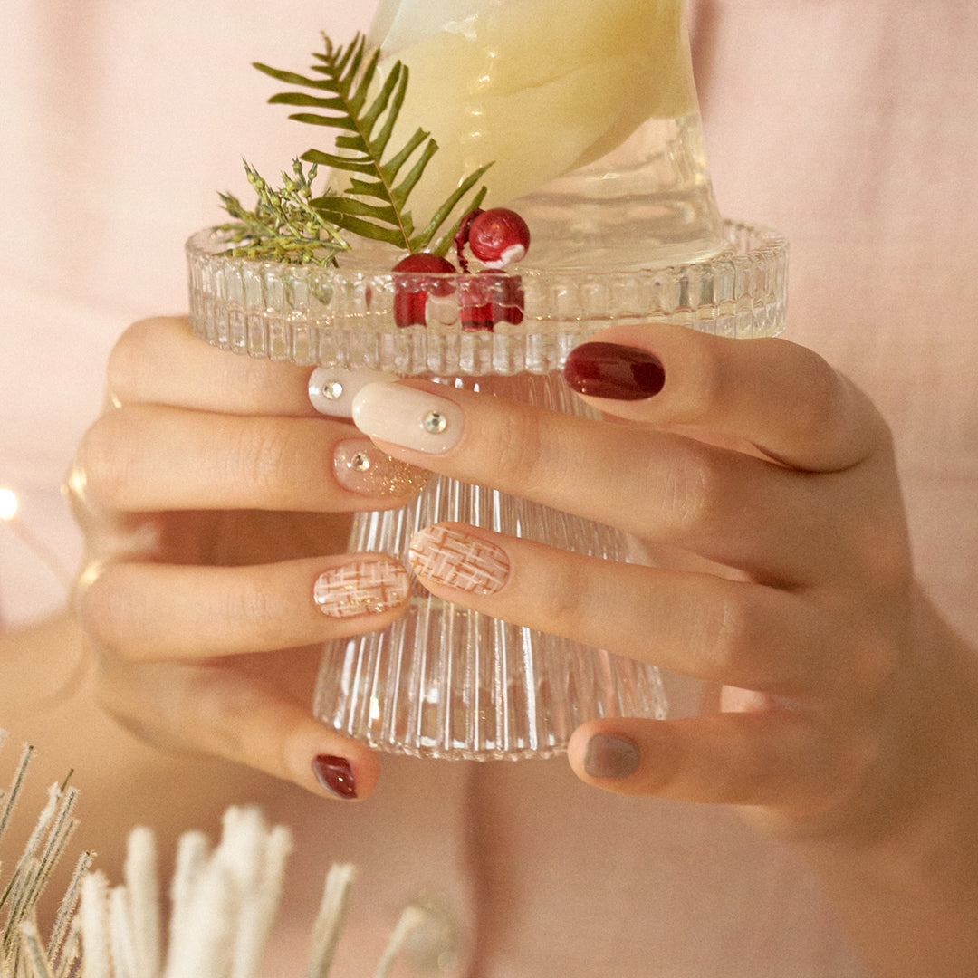 ÉDGEU16 New Tweed | Gel Nail Sticker