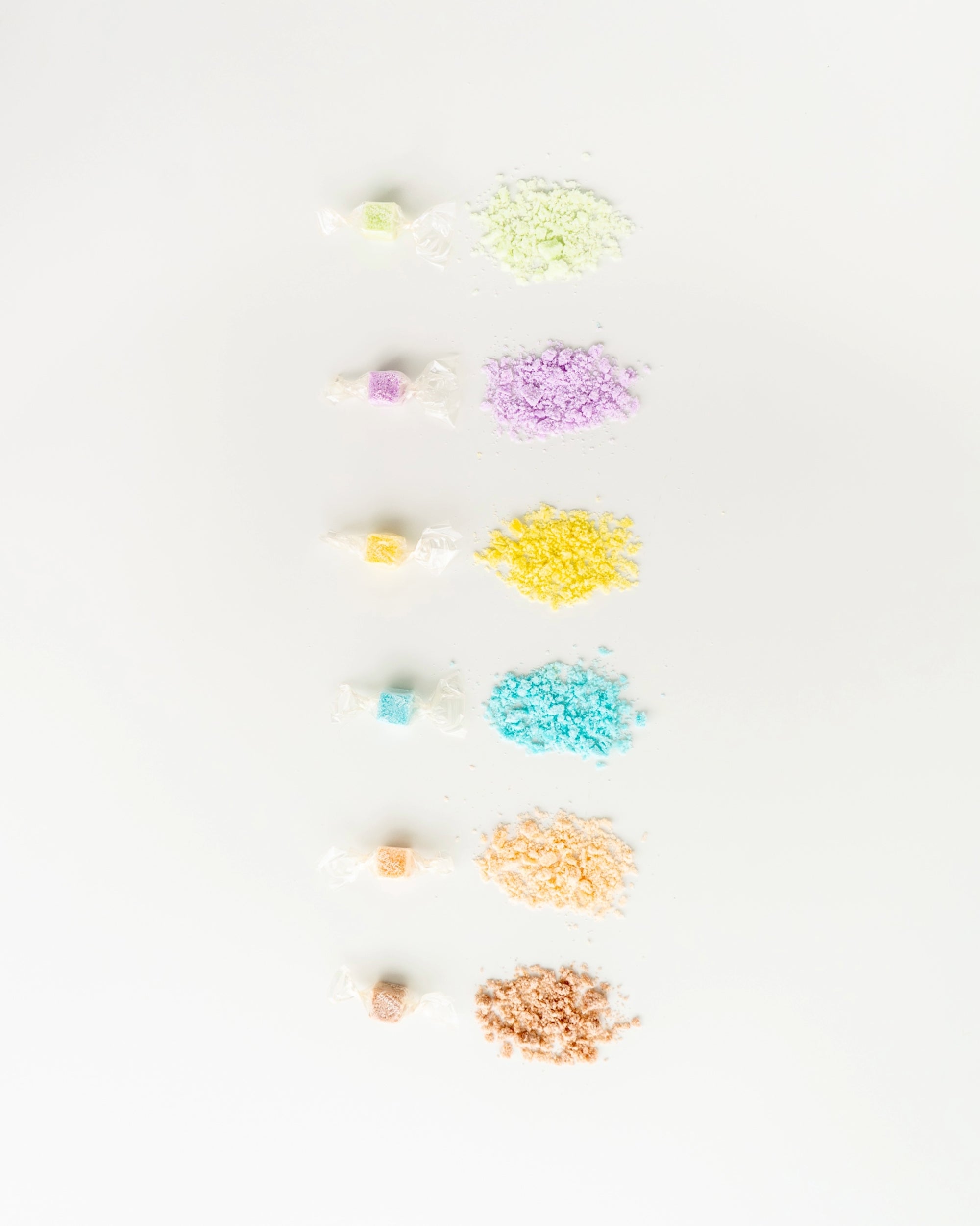 Assorted Sugar Cube Candy Scrub (30 pcs)