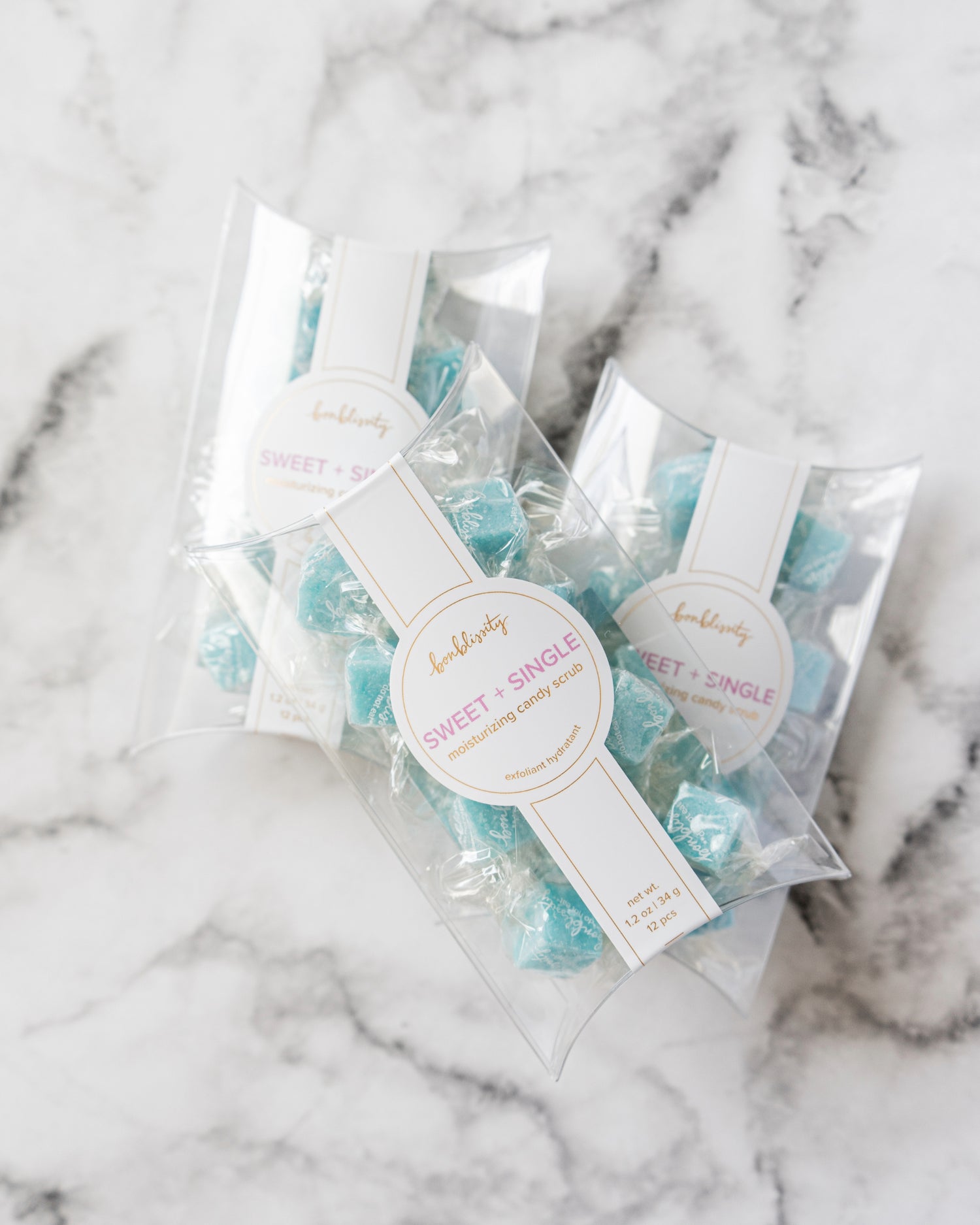 Mini-Me Pack: Sugar Cube Candy Scrub - Ocean Mist