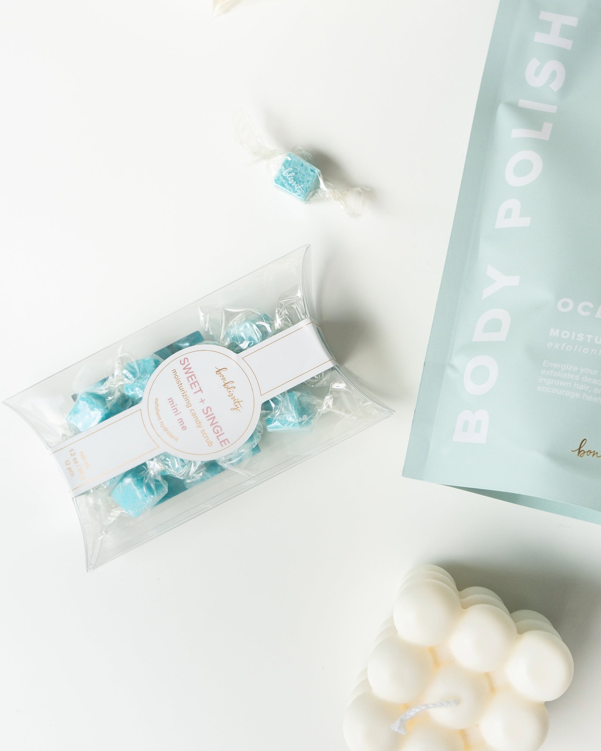 Mini-Me Pack: Sugar Cube Candy Scrub - Ocean Mist