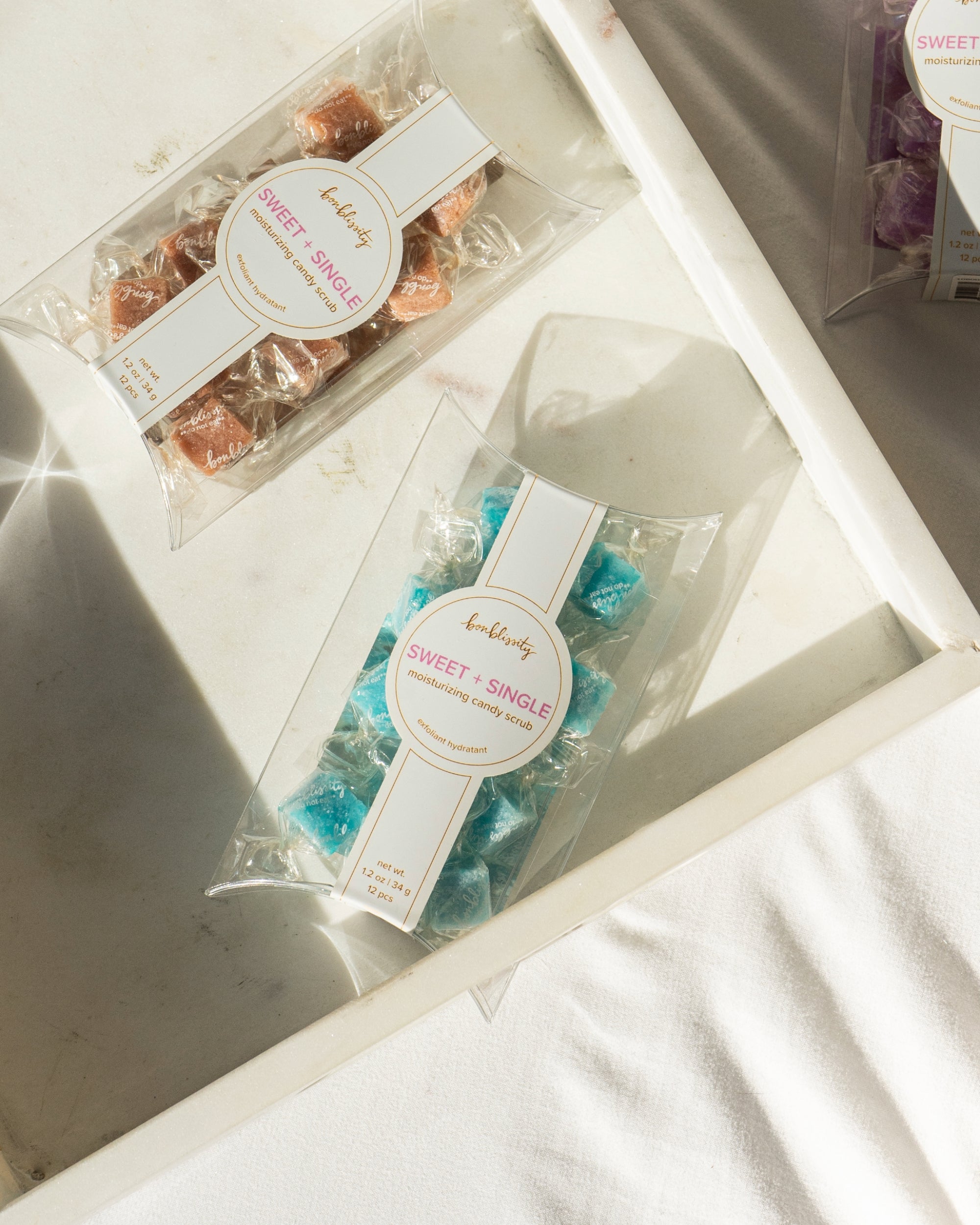 Mini-Me Pack: Sugar Cube Candy Scrub - Ocean Mist