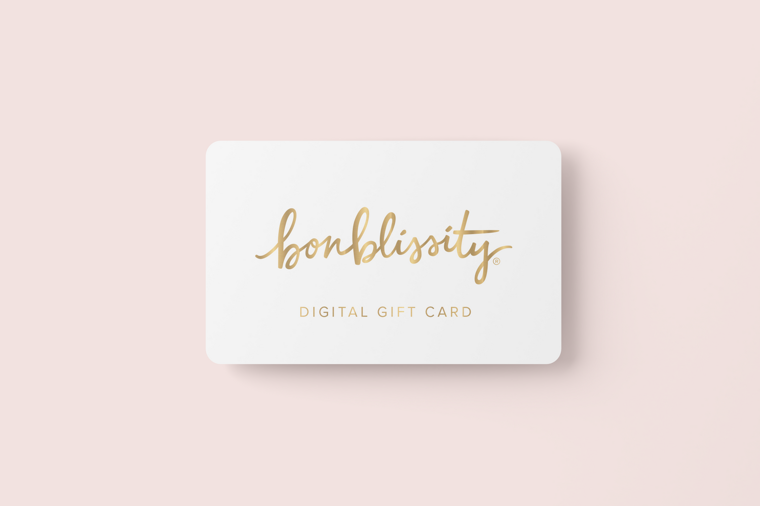 Bonblissity gift card