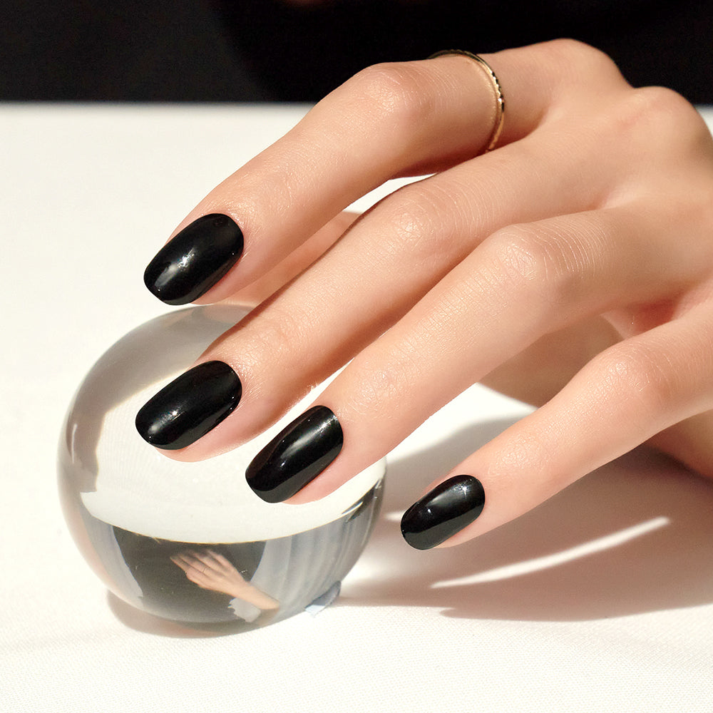 ÉDGEU16 Extreme Black | Gel Nail Sticker