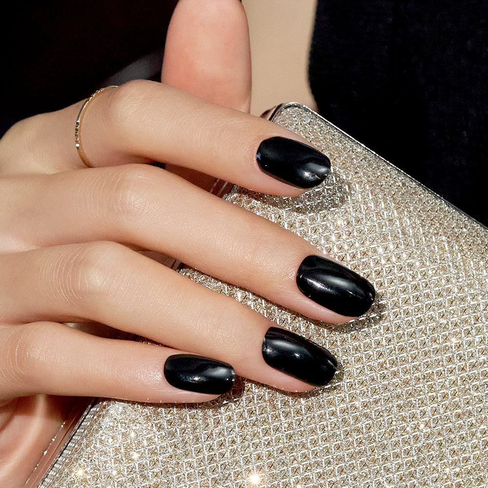 ÉDGEU16 Extreme Black | Gel Nail Sticker