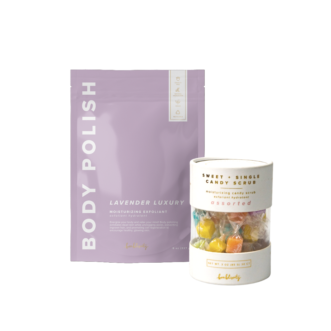 Gift Set Idea: Assorted Scents Candy Scrub + Body Polish Bundle + Gift Bag included