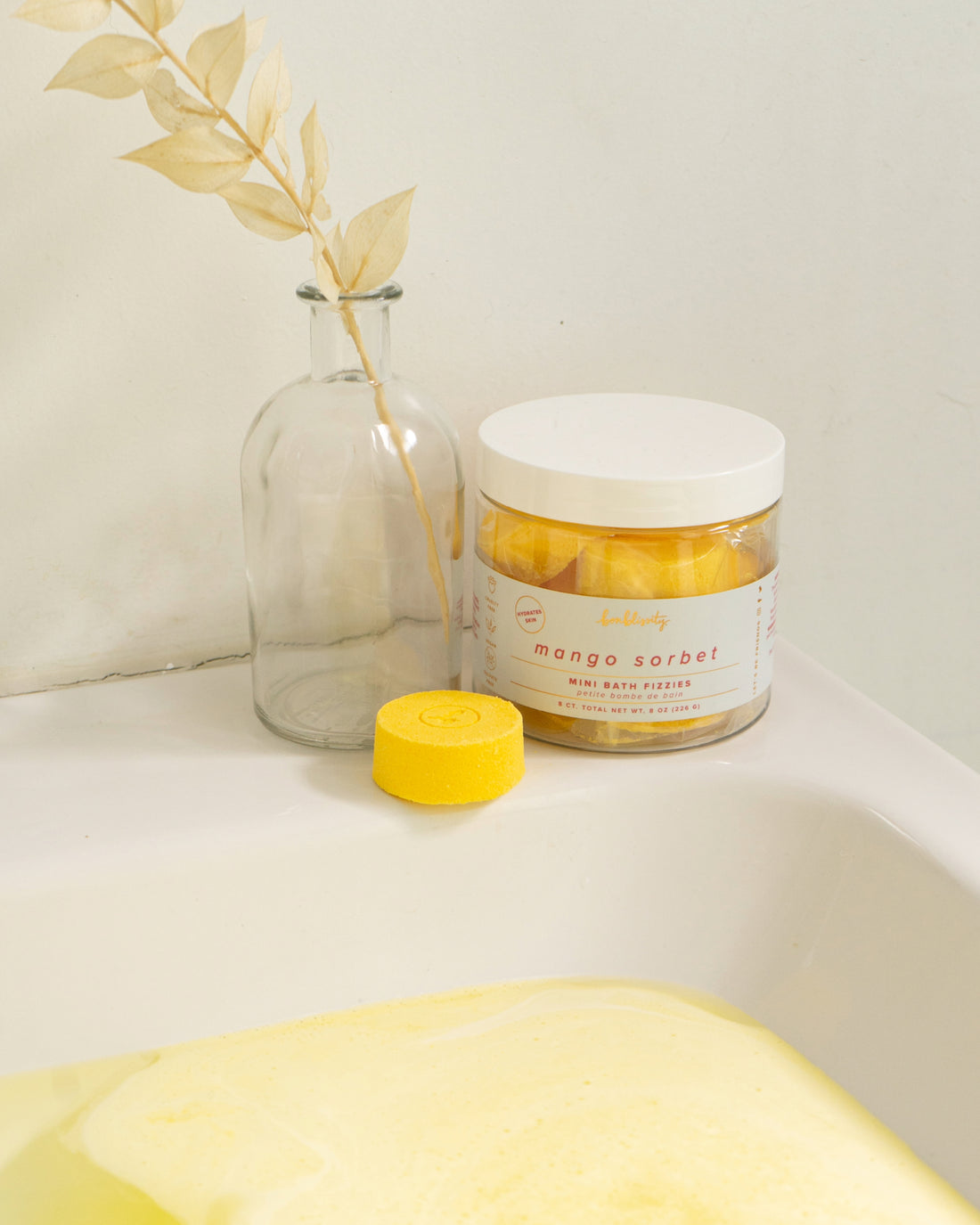 Mini Multi-Use Bomb (8 pc) - Mango Sorbet