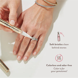 
            
                Load image into Gallery viewer, Bling Brush® The Original Natural On-the-Go Jewelry Cleaner
            
        