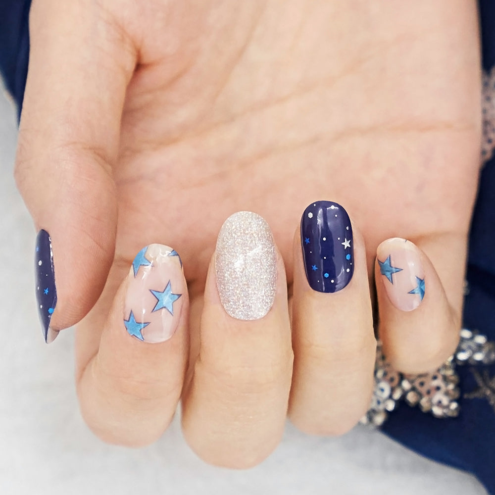 
            
                Load image into Gallery viewer, ÉDGEU16 Starry Night | Gel Nail Sticker
            
        
