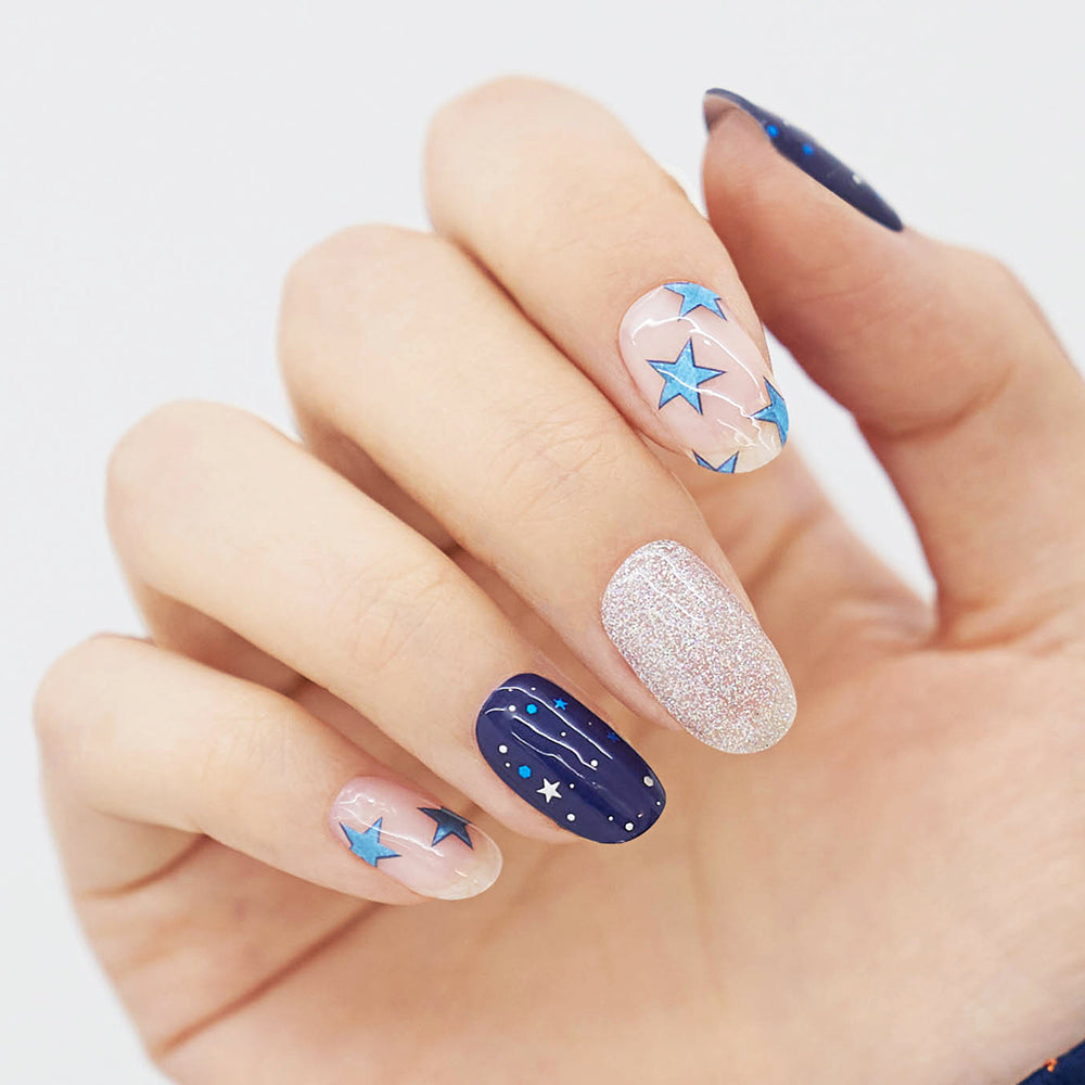 
            
                Load image into Gallery viewer, ÉDGEU16 Starry Night | Gel Nail Sticker
            
        