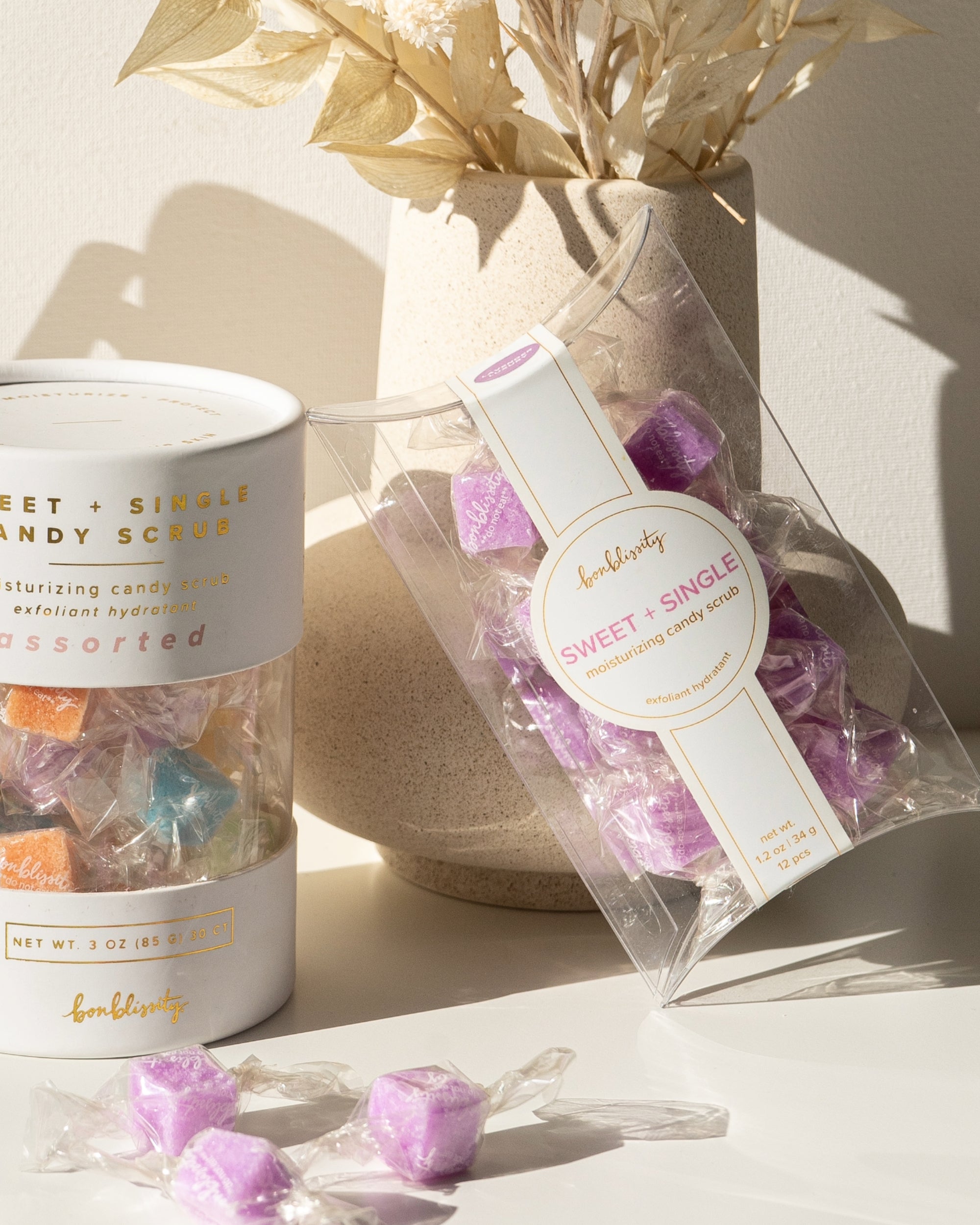 Mini-Me Pack: Sugar Cube Candy Scrub - Lavender Luxury