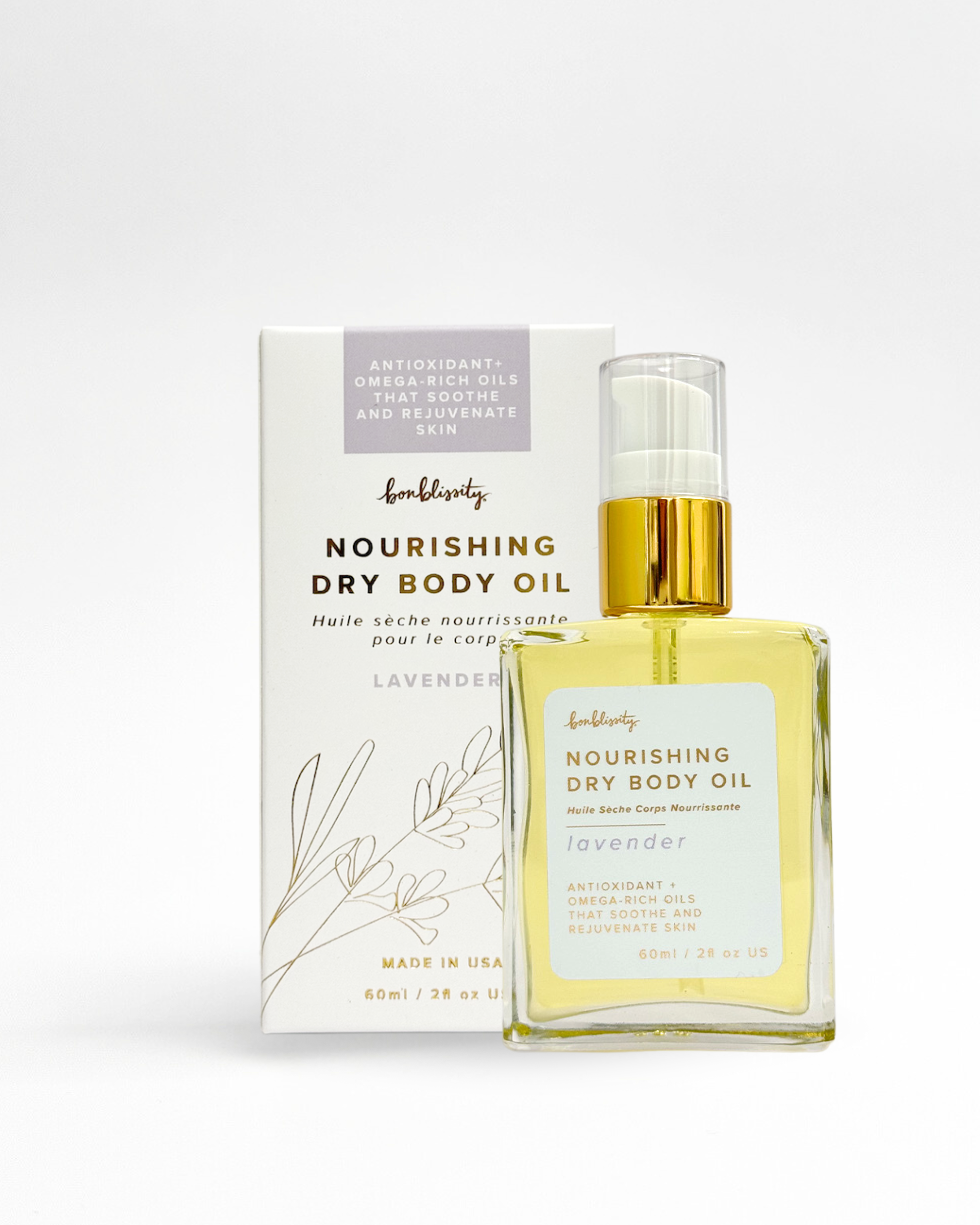 Nourishing Dry Body Oil - Lavender