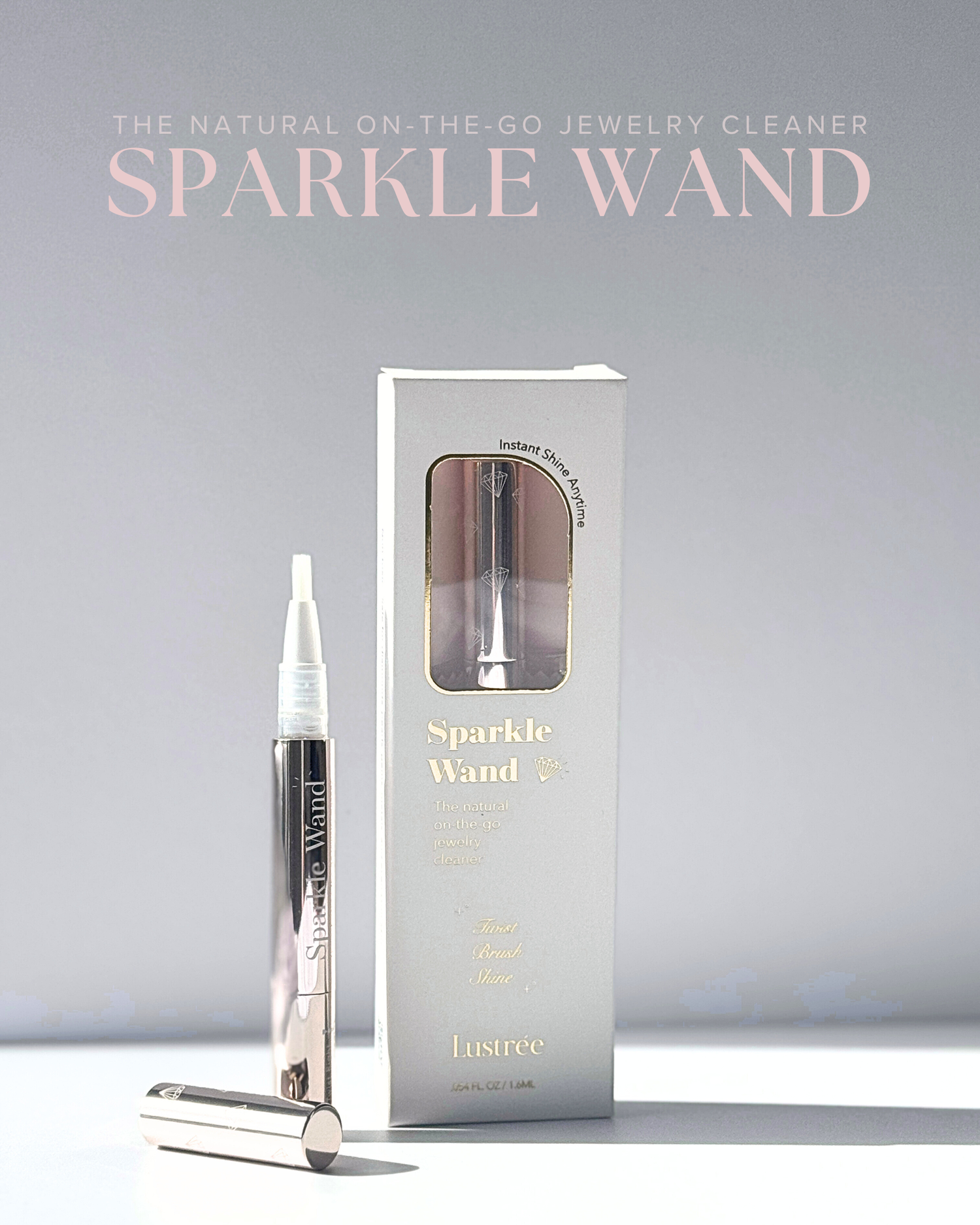 Sparkle Wand : On-the-Go Jewelry Cleaning Pen