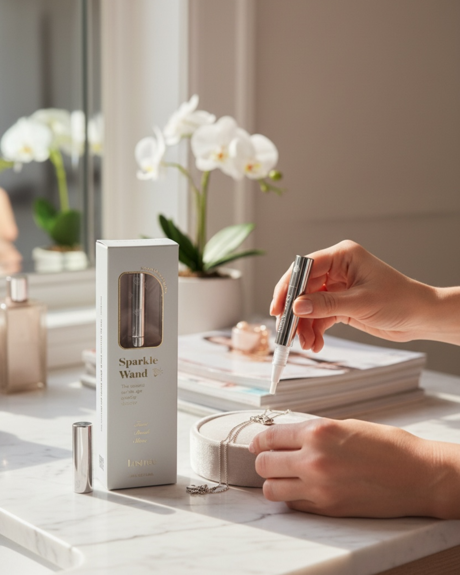 Sparkle Wand : On-the-Go Jewelry Cleaning Pen