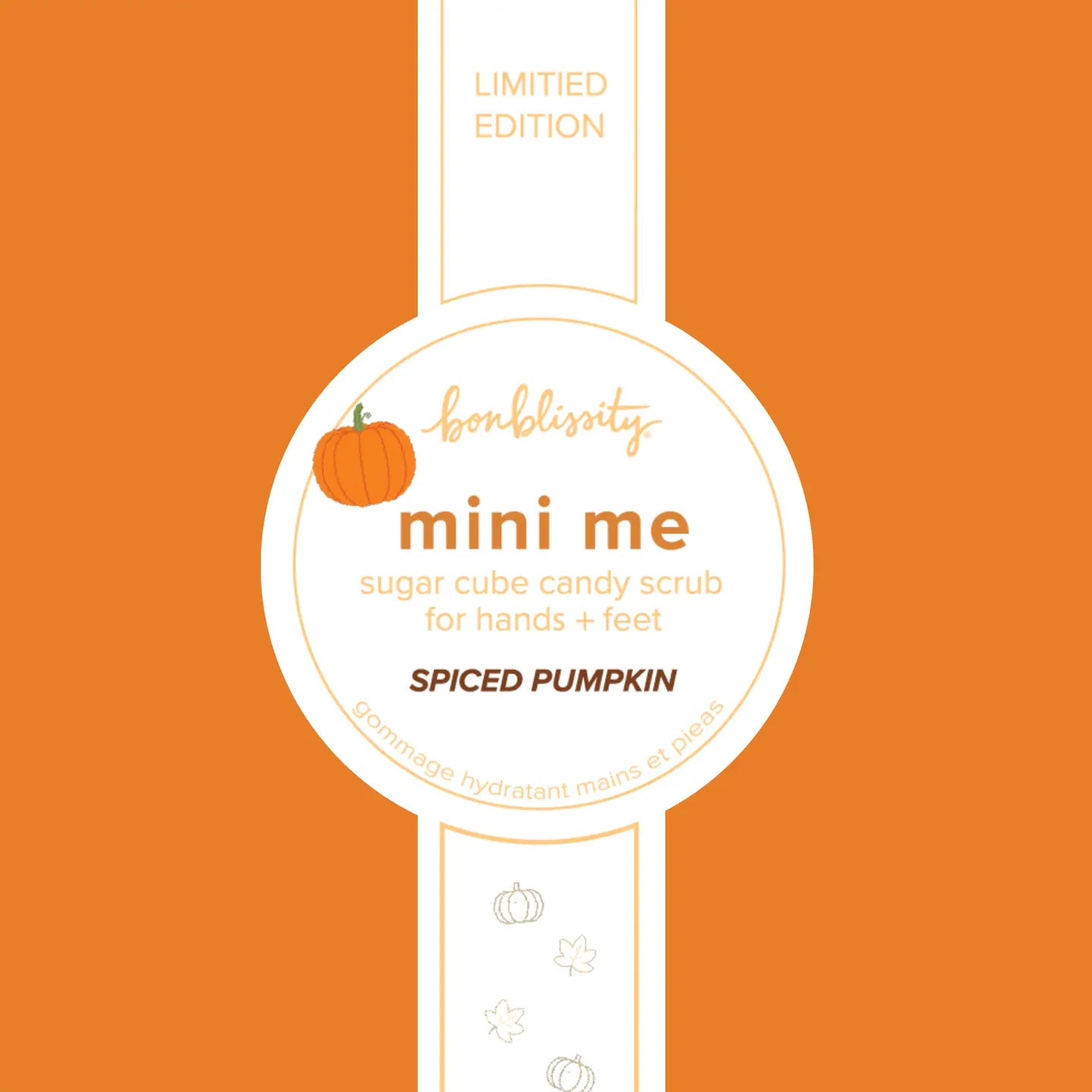 Mini-Me Pack: Sugar Cube Candy Scrub - Spiced Pumpkin (Limited Edition)