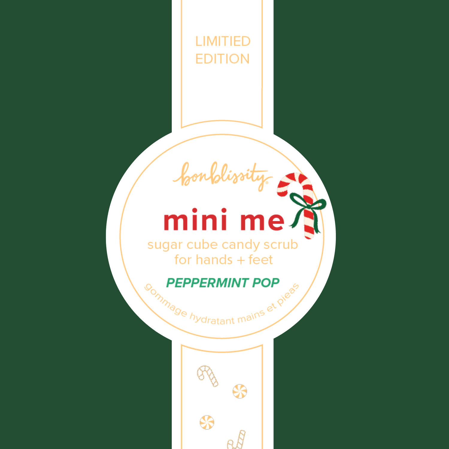 Mini-Me Pack: Sugar Cube Candy Scrub - Peppermint Pop (Limited Edition)