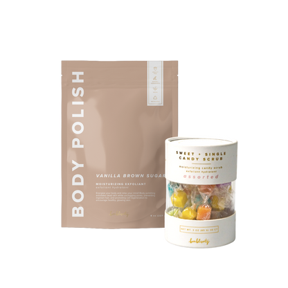 Gift Set Idea: Assorted Scents Candy Scrub + Body Polish Bundle + Gift Bag included