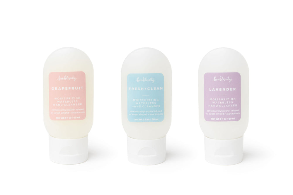 Moisturizing Waterless Hand Cleanser - Lavender (2 fl oz Travel Size)